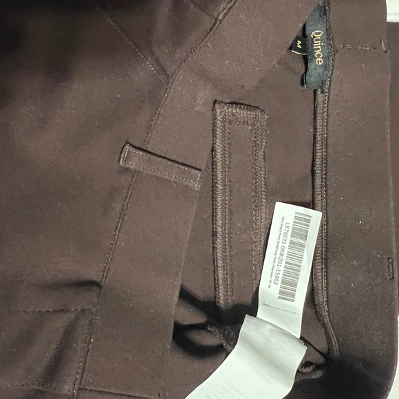 Quince Ultra Stretch Ponte Straight Leg Pants - Picture 6 of 10